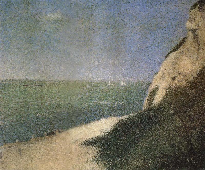 Georges Seurat Impression Figure of Landscape France oil painting art